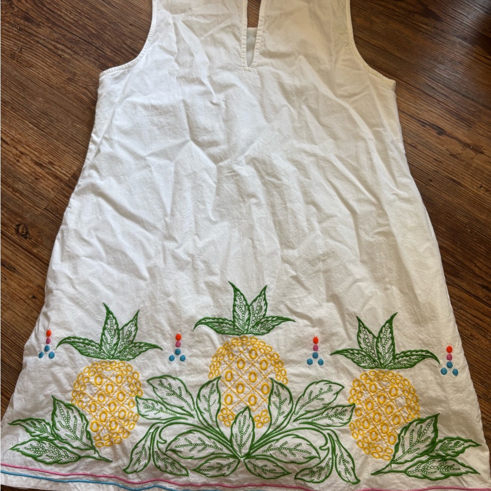 Roller Rabbit Embroider Cover Up Mini Dress - Picture 8 of 9